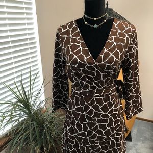 DVF wrap dress